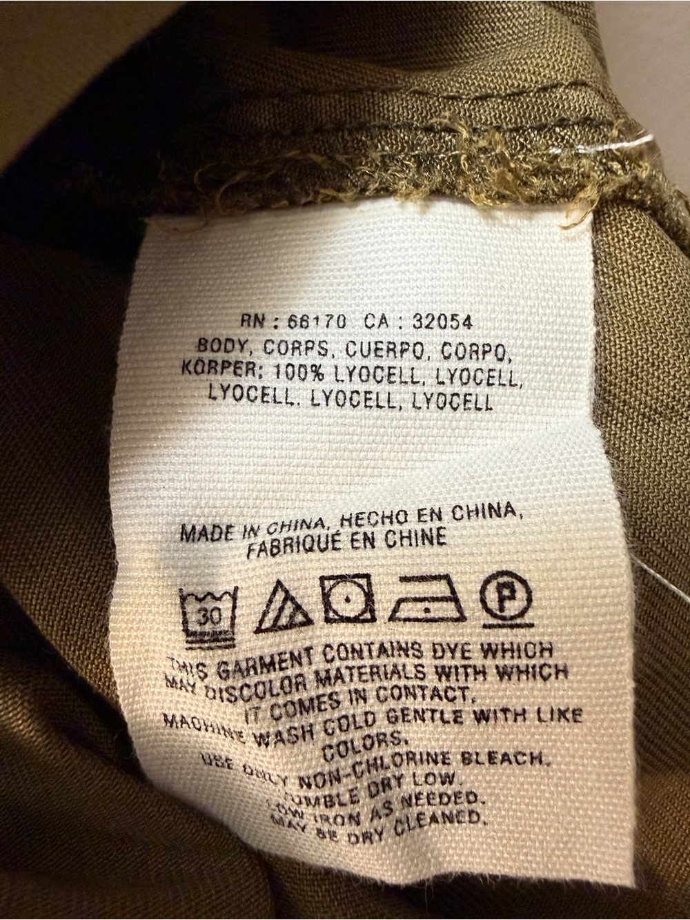Anthropologie Pilcro and the Letterpress Lyocell Olive Green Utility Dress XS - Picture 5 of 11